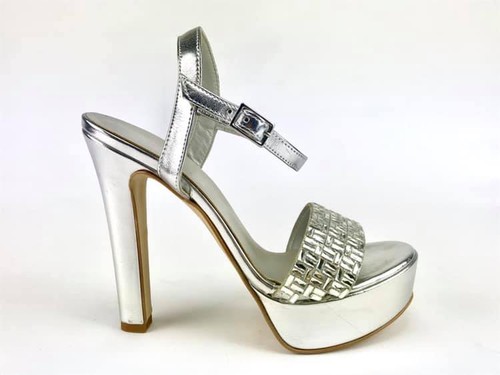 Via della spiga sandale silber - via,