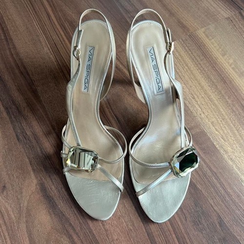 Via spiga women - gold, heeled