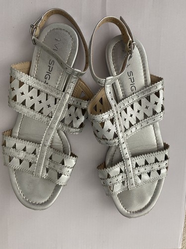 Via spiga echtleder silber - via,