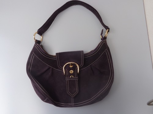 Damen schultertasche aus leder - aus,